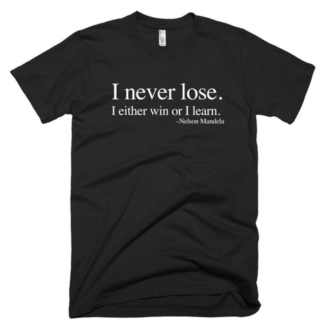 Nelson Mandela  Quote T shirt